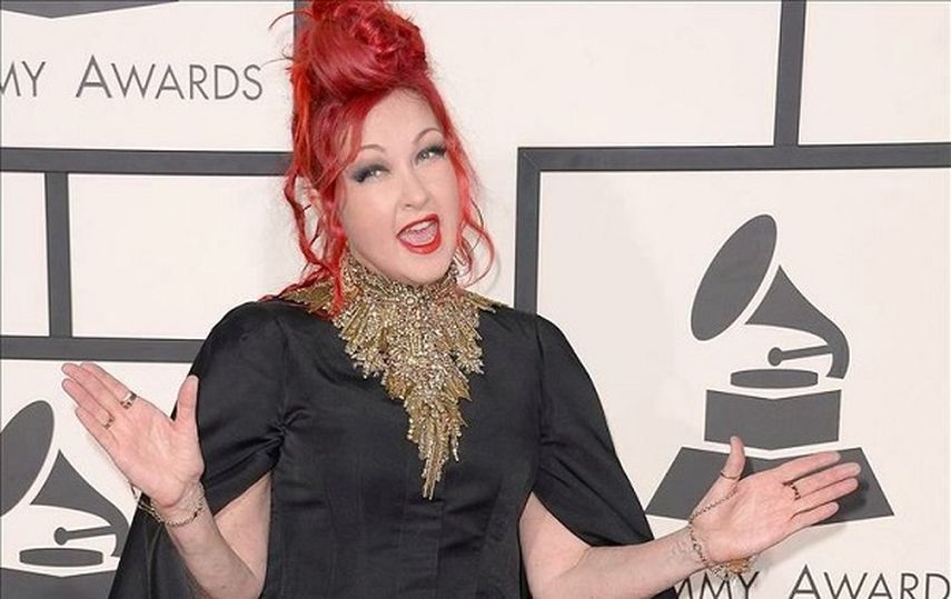 La artista estadounidense Cyndi Lauper. (EFE)