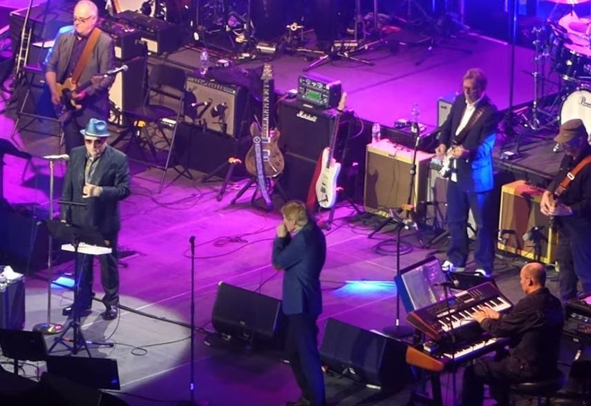 Van Morrison, Eric Clapton y amigos en el&nbsp;O2 Arena de Londres.&nbsp; &nbsp; &nbsp;