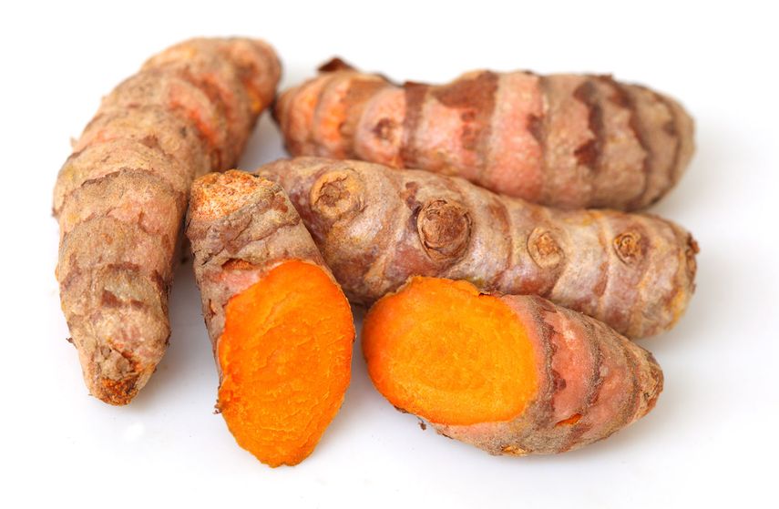 La cúrcuma es originaria de la India.&nbsp;