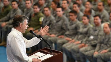 Santos celebró la aprobación de la OTAN para el  inicio de conversaciones, algo que ponderó como un reconocimiento a las  Fuerzas Militares y de Policía del país.