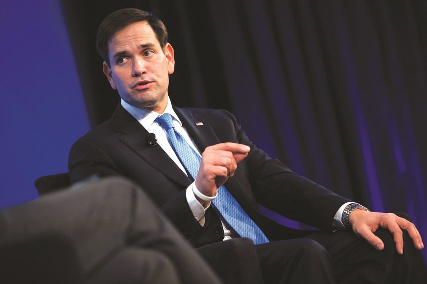 El senador republicano por la Florida, Marco Rubio, busca la reelección en noviembre.