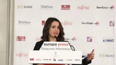 Líder de Ciudadanos en Cataluña, Inés Arrimadas.