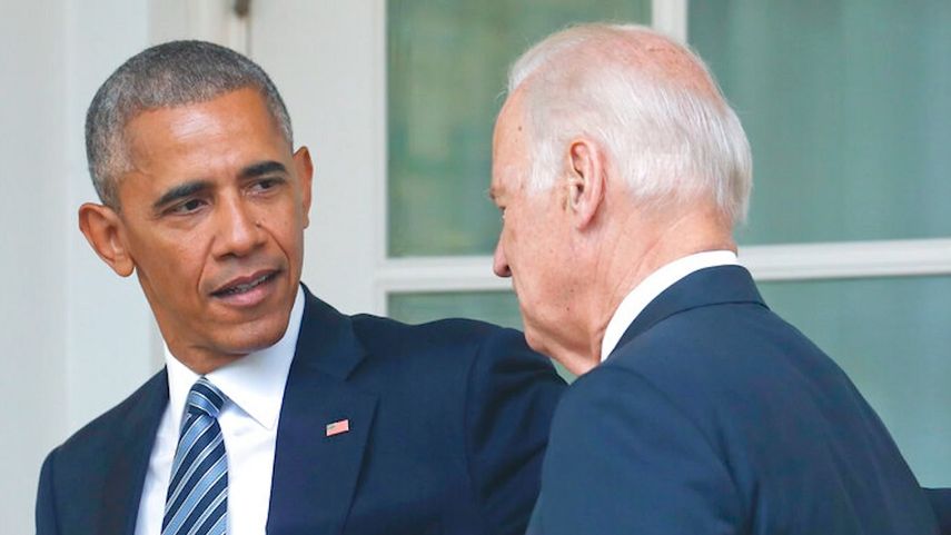 Barack Obama, expresidente de EEUU, y Joe Biden, exvicepresidente y virtual candidato dem&oacute;crata a los comisios presidenciales de noviembre de 2020.