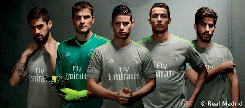 La segunda equipación del Real Madrid (Archivo RM)