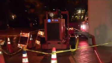 Instalan bomba de emergencia en Brickell para disuadir cualquer inundación.