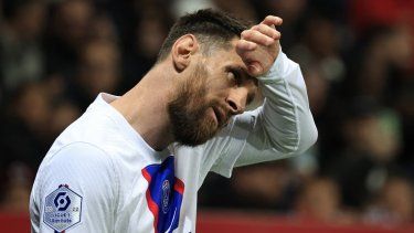 El astro argentino del PSG, Lionel Messi, durante un encuentro del combinado en la liga francesa.