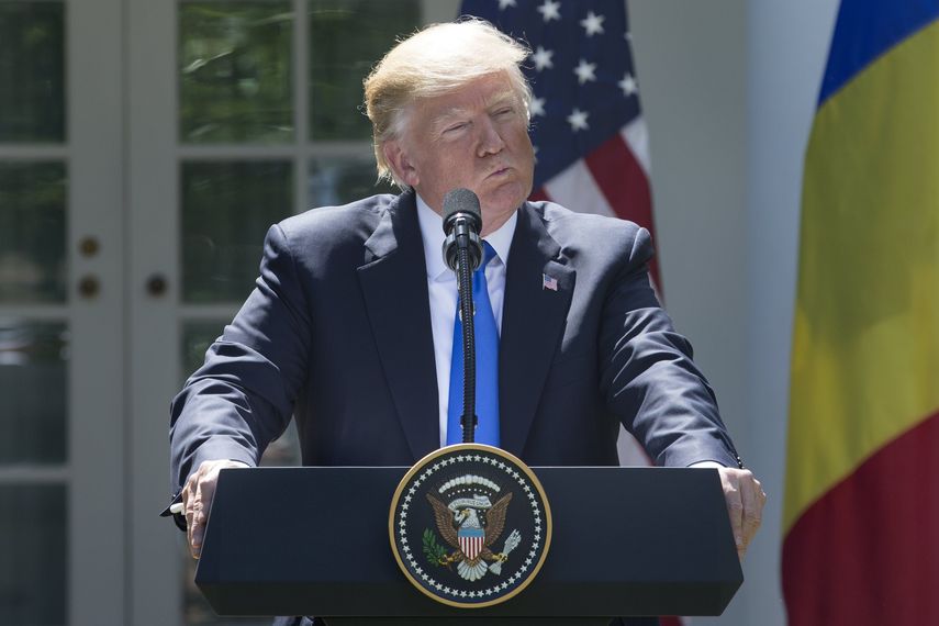 Donald Trump, presidente de los Estados Unidos&nbsp;
