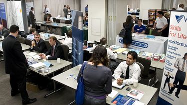 Imagen referencial de un evento de reclutamiento y oportunidades laborales. (ARCHIVO)