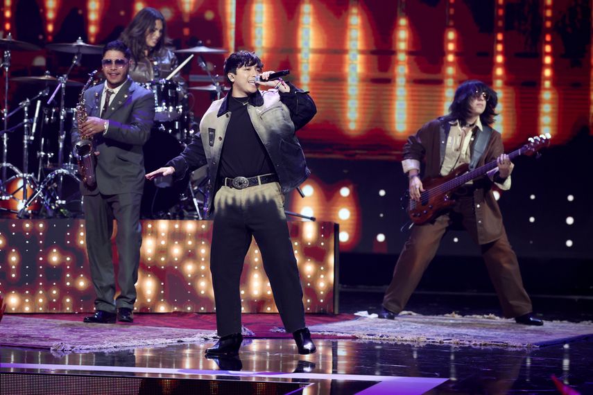 Musza se presenta en los Premios Latin Billboard 2025 en el James L. Knight Center el 23 de octubre de 2025 en Miami, Florida.