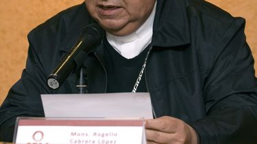 Monseñor&nbsp;Rogelio&nbsp;Cabrera&nbsp;López,&nbsp;presidente de la&nbsp;Conferencia Episcopal Mexicana (CEM).