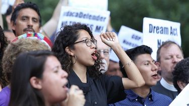 Manifestación a favor de los dreamers&nbsp;
