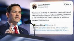 Marco Rubio negó un reporte de The New York Times sobre supuestas condiciones de Donald Trump en negociaciones con Cuba.