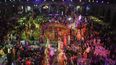 Las concursantes del Miss Universo participan en La Gala de las Catrinas para celebrar el Día de Muertos a días de la 73 edición del certamen en la Ciudad de México el 1 de noviembre de 2024.