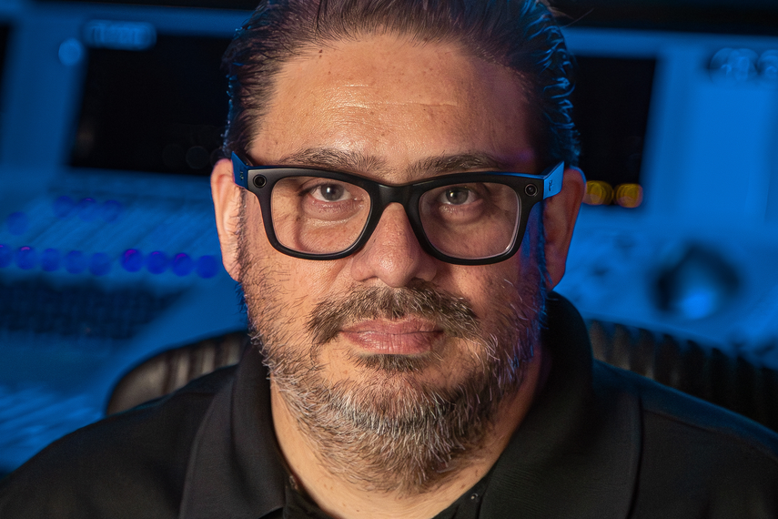 El productor Allan Sibaja.