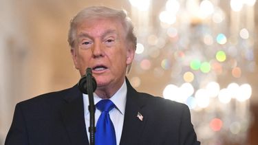 El presidente de Estados Unidos Donald J. Trump en la Casa Blanca.