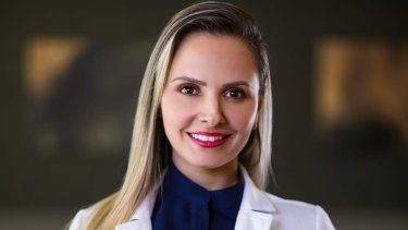 La enfermera María José Salas.