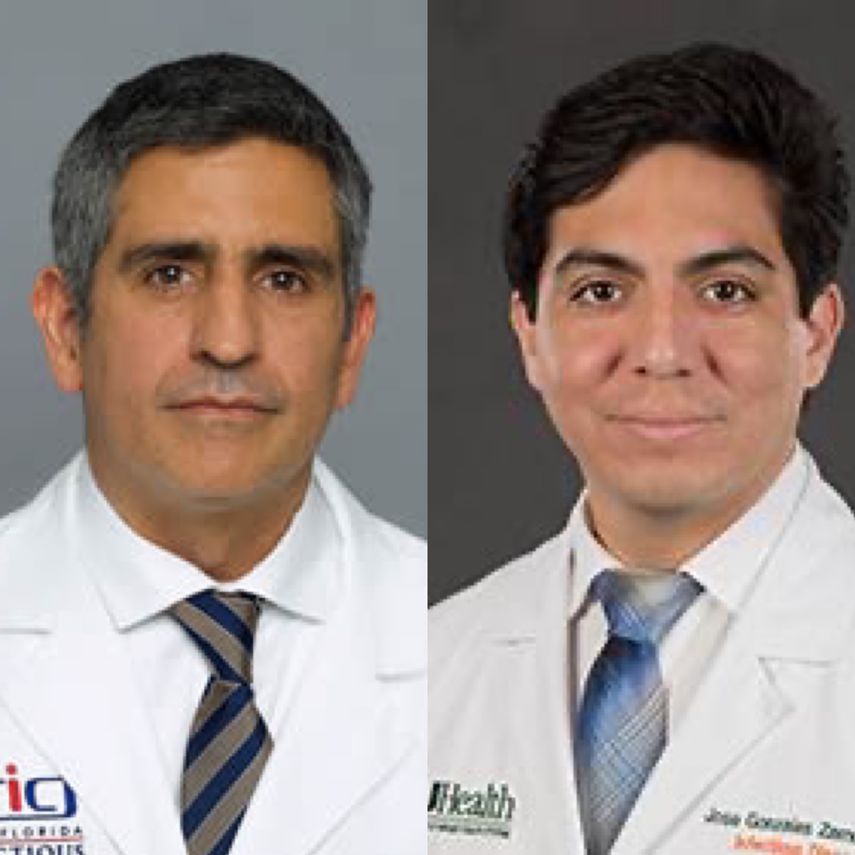 Doctores Carlos Torres Viera y José González Zamora. 