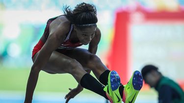 Rojas alcanzó los 14,96 metros en su último intento en el&nbsp;Meeting Internacional de Atletismo en España.&nbsp;
