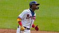 Ronald Acuña, outfielder venezolano de los Bravos de Atlanta Ronald Acuña, outfielder venezolano de los Bravos de Atlanta