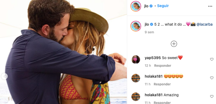 Jennifer López y Ben Affleck