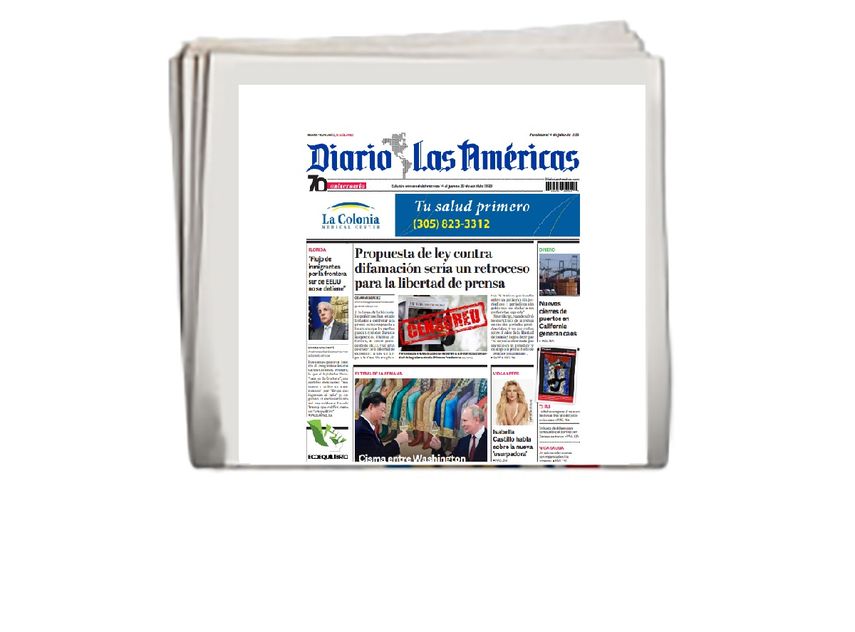 Siga cada edición impresa semanal mediante nuestra plataforma.&nbsp;