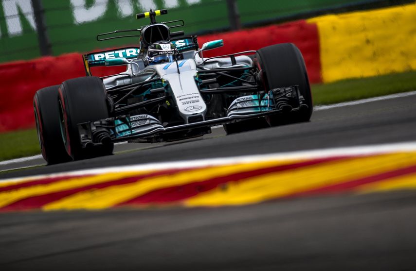 Bottas fue el más rápido de la jornada en el circuito de 5,793 kilómetos de Monza con un tiempo de 1:21,406 minutos.