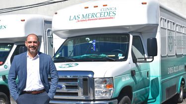 Corbary Interian, director de transporte de los centros médicos de Clínica Las Mercedes.&nbsp;