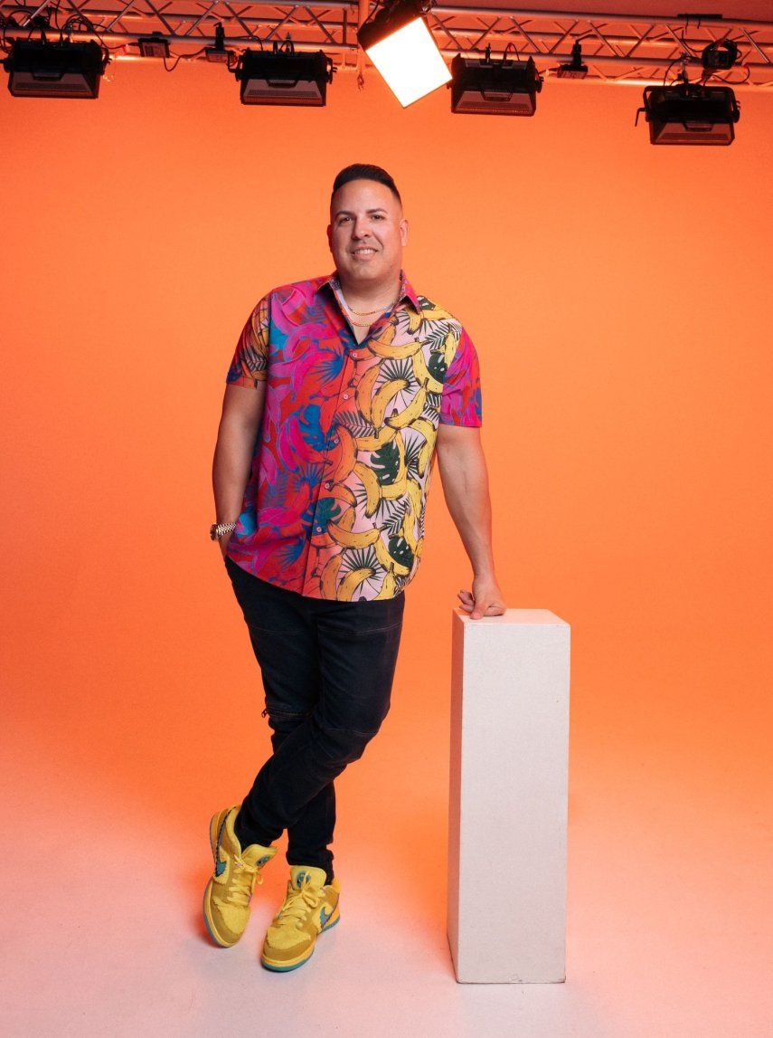 El humorista Oscar Ramos, conocido en redes como Oscar El Teacher.