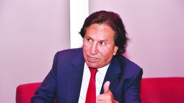 Alejandro Toledo, expresidente de Perú.