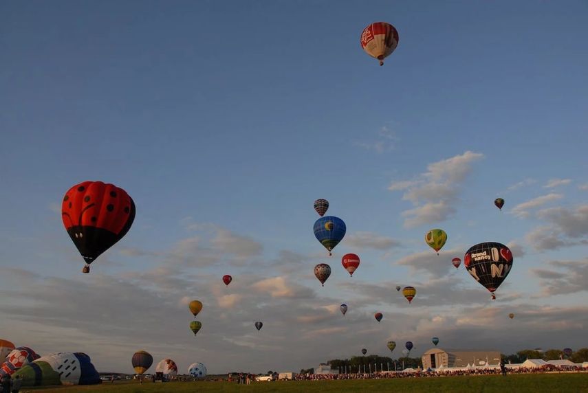 E 1793 se hizo el primer vuelo de globo aeroestático en Estados Unidos