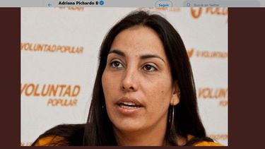Adriana Pichardo, diputada al Parlamento de Venezuela.