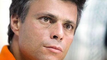 El opositor venezolano en prisión, Leopoldo López.