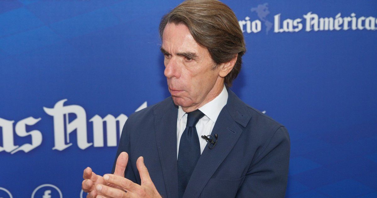 José María Aznar: “España apoya las dictaduras y eso tiene que cambiar”