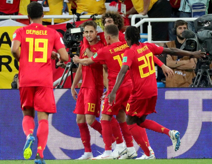 Januzaj anotó el tanto que le permitió a los belgas conseguir los nueve puntos posibles en la fase de grupos.