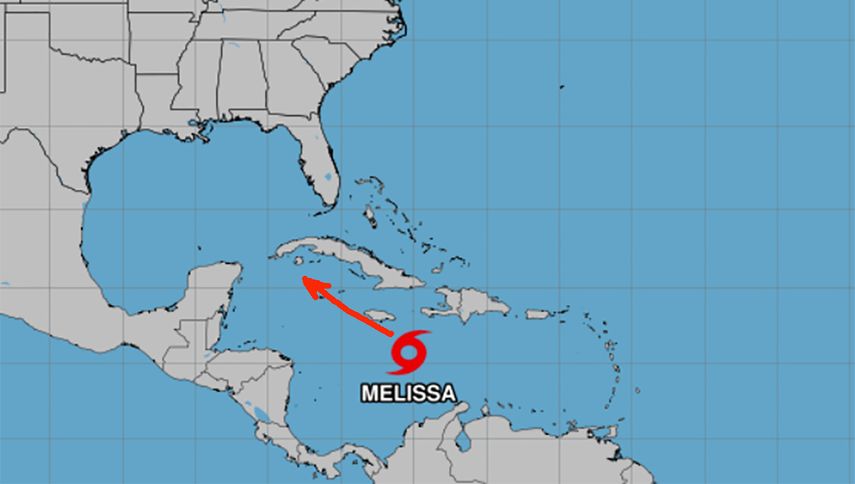 Tormenta tropical Melisa, 2025