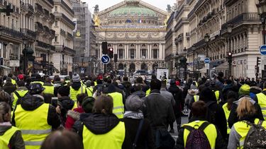 La concentración ha tenido lugar principalmente frente al&nbsp;palacio y los jardines de Versalles.