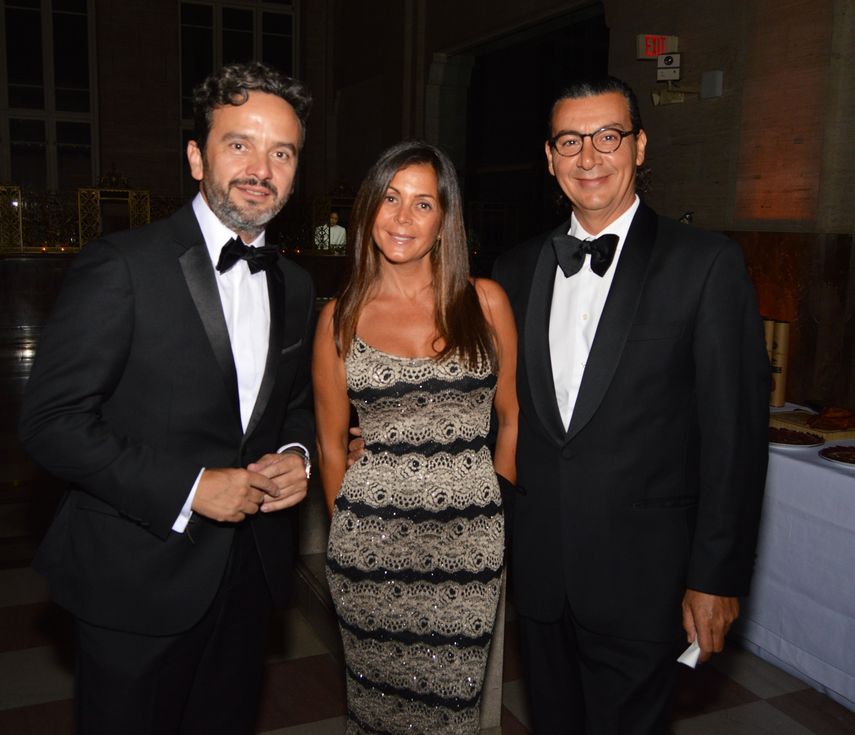 Carlos Marquina, María y Fernando Cuétara