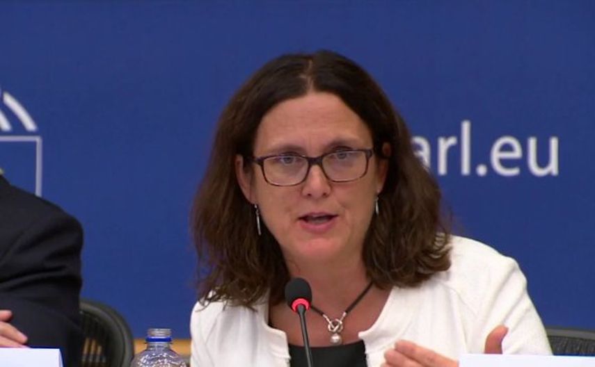 Cecilia Malmström,&nbsp;comisaria europea de Comercio.