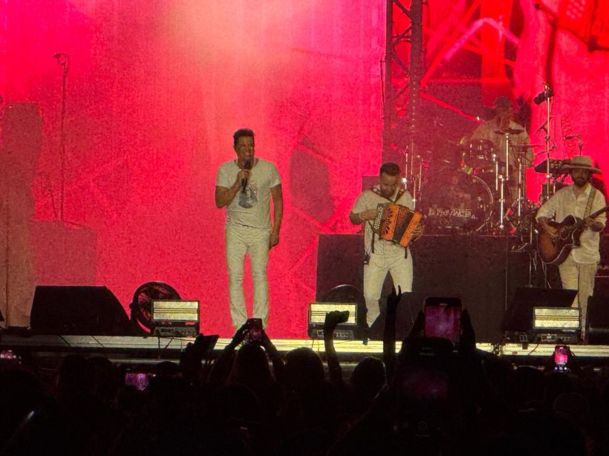 Carlos Vives ofrece concierto por los 500 años de su natal Santa Marta.&nbsp;