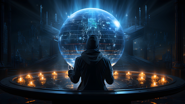 Ilustración conceptual sobre seguridad digital y el mundo del hacking