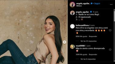 El gesto de Ángela Aguilar no ha estado exento de críticas, algunos usuarios en redes sociale recordaron polémicas pasadas vinculadas a disputas laborales