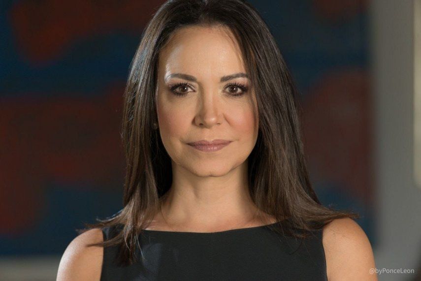 La opositora venezolana, María Corina Machado.&nbsp;