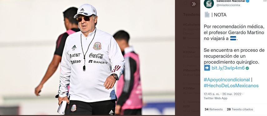 El argentino Gerardo Tata Martino es duramente criticado por su labor en la selección de México