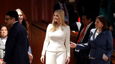 Ivanka Trump, la hija y asesora del presidente, Donald Trump. 