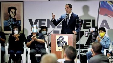 El presidente encargado de Venezuela, Juan Guaidó.