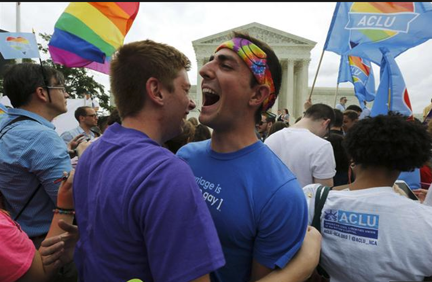 La decisión del máximo tribunal del país favorece el matrimonio homosexual en todos los estados norteamericanos.