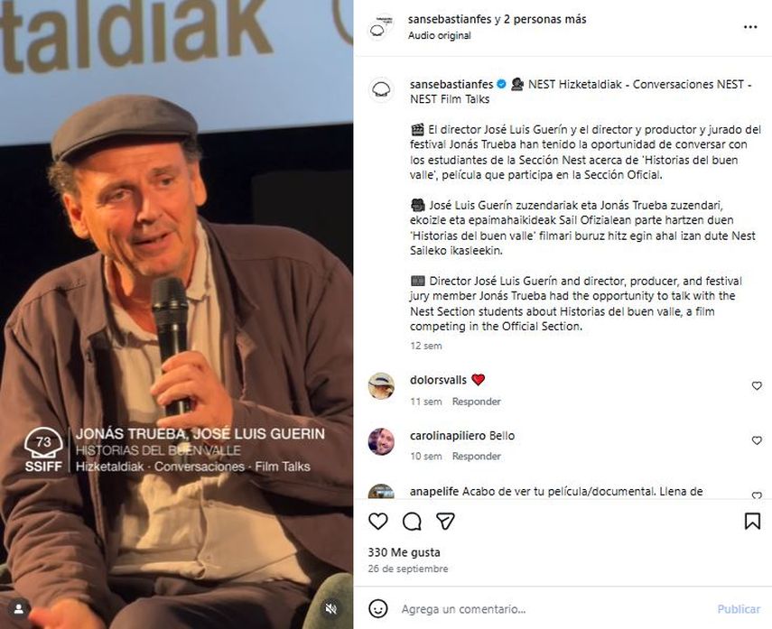 El cineasta José Luis Guerín.&nbsp;