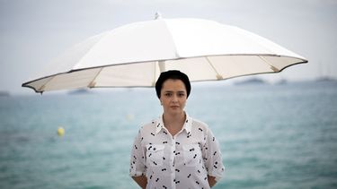 En esta foto de archivo tomada el 26 de mayo de 2022, la actriz iraní Taraneh Alidoosti posa durante una sesión de retratos al margen de la 75ª edición del Festival de Cine de Cannes, sur de Francia. Artistas solicitan&nbsp;la liberación de la artista.