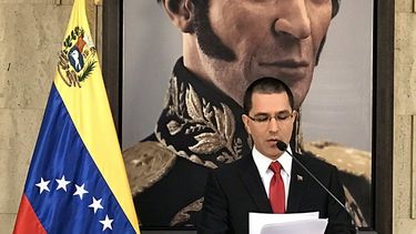 El canciller venezolano, Jorge Arreaza.