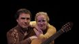 El guitarrista Pablo González Jazey y la vocalista&nbsp;Annelise Skovmand, del dúo Rosa Incaica.&nbsp;